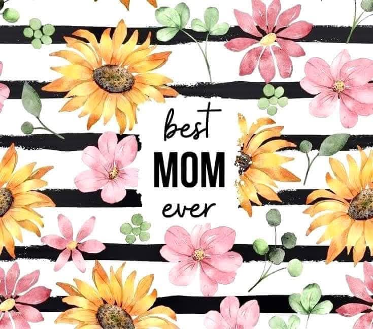 The Best MOM ever 20oz Skinny Tumbler