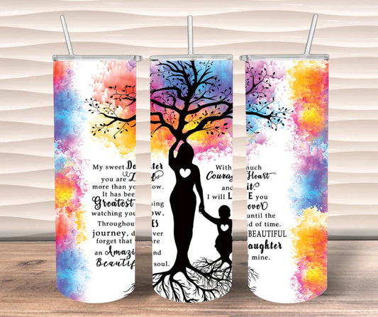 Beautiful Daughter 20oz Tumbler